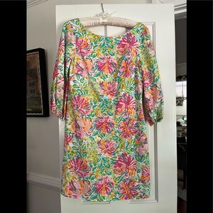 Lilly Pulitzer Vintage Cotton/Silk/ Linen lined dress-NWOT. Pristine condition
